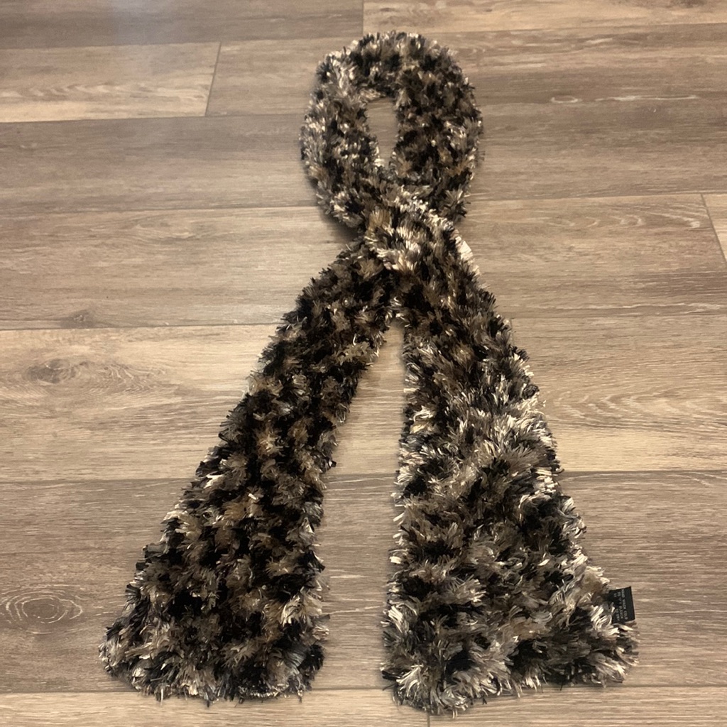 Polyester Fluffy Scarf